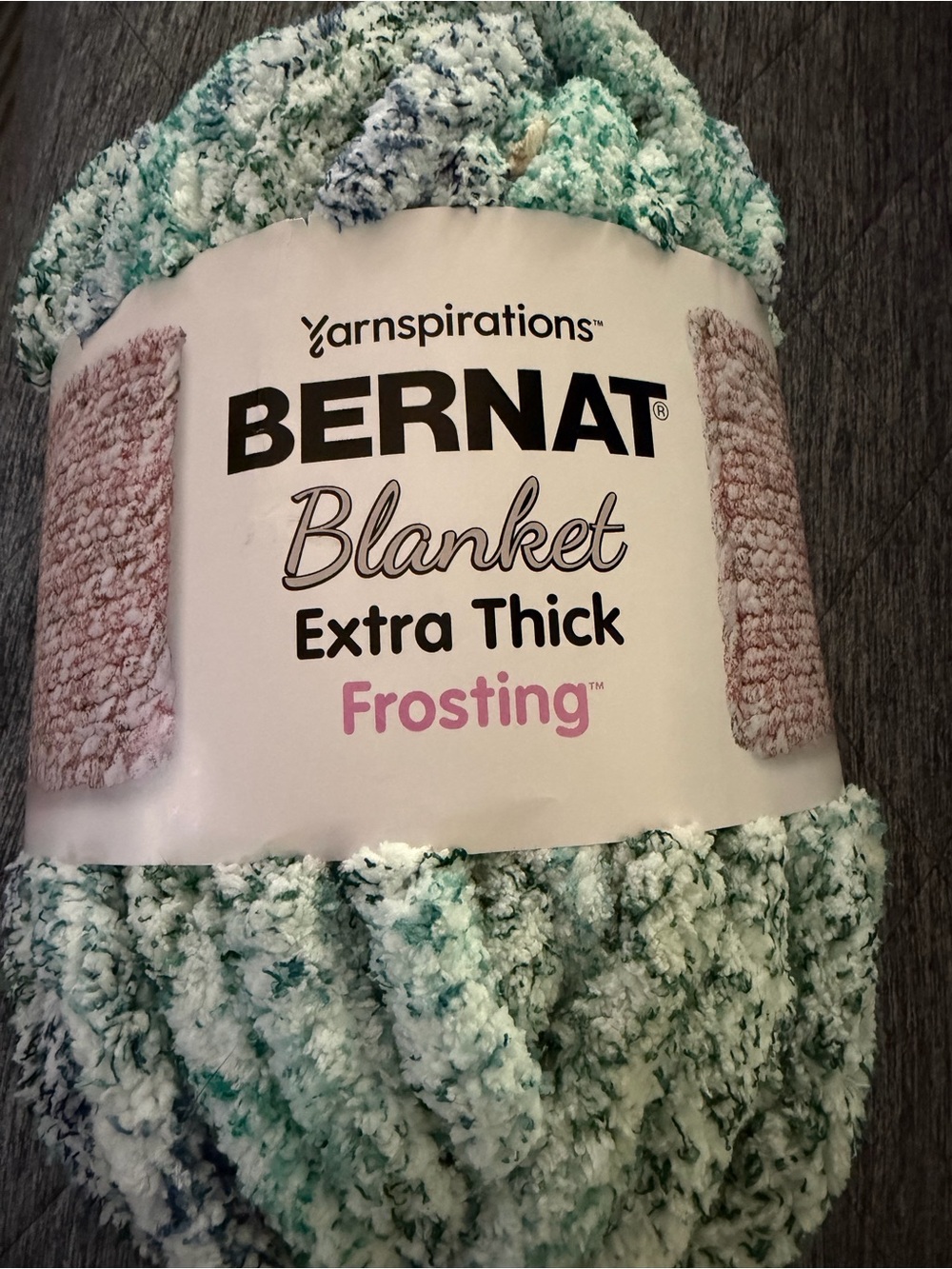 Bernard extra thick sereni-teal yarn